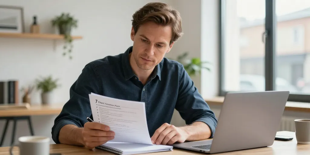 Réussir reconversion professionnelle : le plan en 7 étapes pour sécuriser la transition